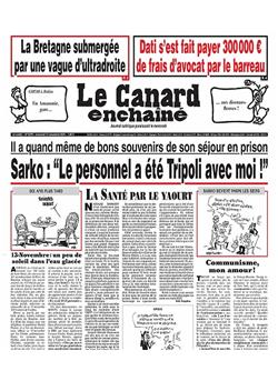 Canard Enchaine Cover