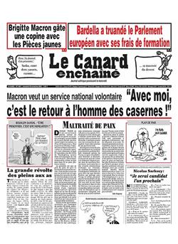 Canard Enchaine Cover