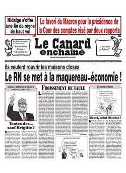Canard Enchaine Cover