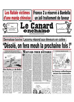 Canard Enchaine Cover