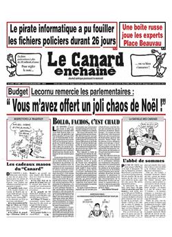 Canard Enchaine Cover