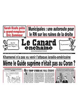 Canard Enchaine Cover