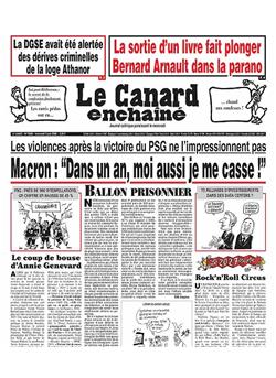 Canard Enchaine Cover