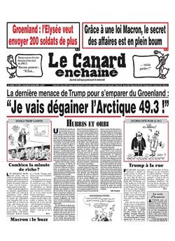 Canard Enchaine Cover
