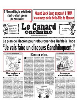 Canard Enchaine Cover