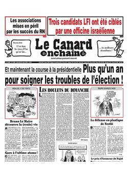 Canard Enchaine Cover