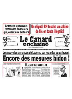 Canard Enchaine Cover