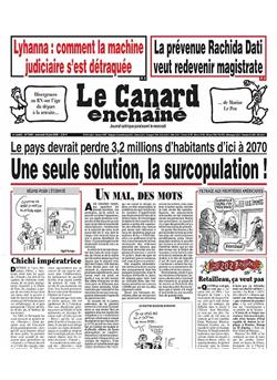 Canard Enchaine Cover