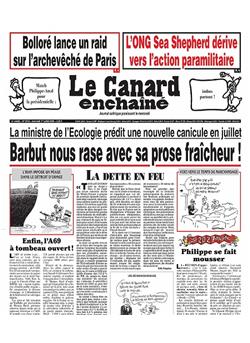 Canard Enchaine Cover
