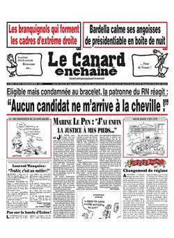 Canard Enchaine Cover