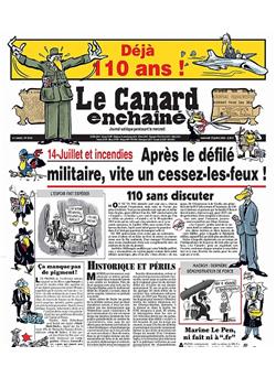 Canard Enchaine Cover