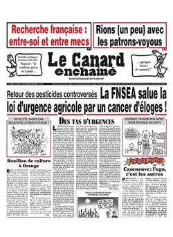 Canard Enchaine Cover