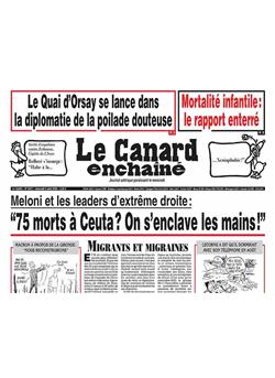 Canard Enchaine Cover
