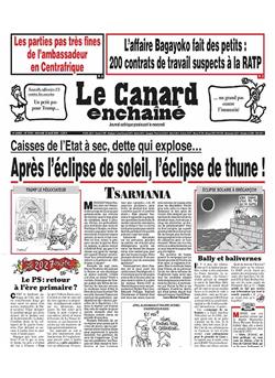 Canard Enchaine Cover