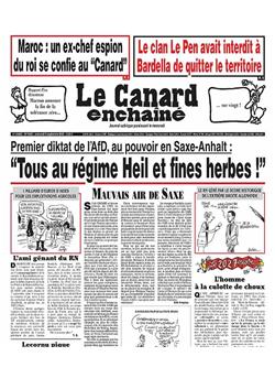 Canard Enchaine Cover