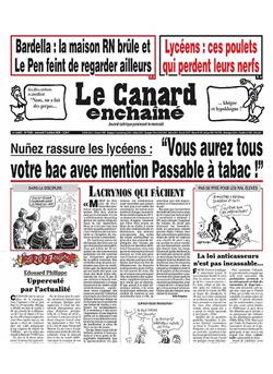 Canard Enchaine Cover