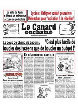 Canard Enchaine Cover