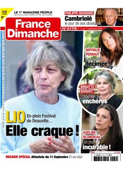 France Dimanche Cover