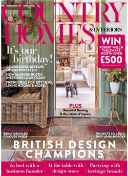 Country Homes & Interiors Cover