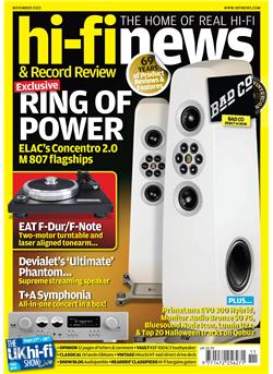 Hifi News (UK) Cover
