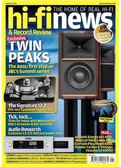 Hifi News (UK) Cover