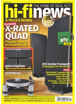 Hifi News (UK) Cover