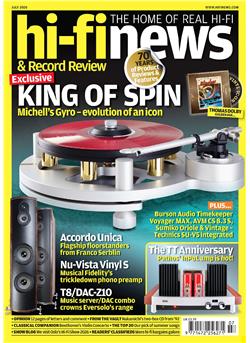 Hifi News (UK) Cover