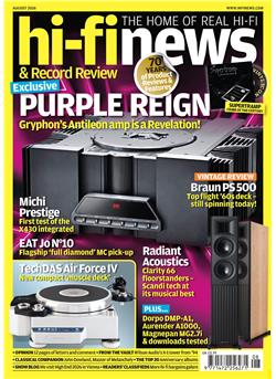 Hifi News (UK) Cover