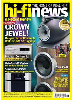 Hifi News (UK) Cover