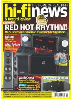 Hifi News (UK) Cover
