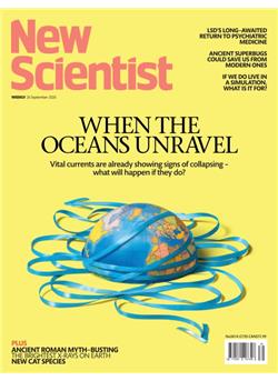 New Scientist England Cover