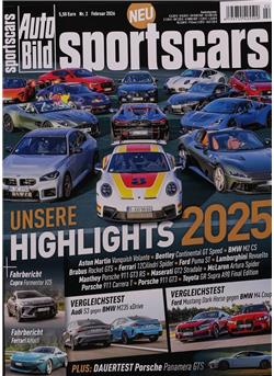 Auto Bild sportscars Cover