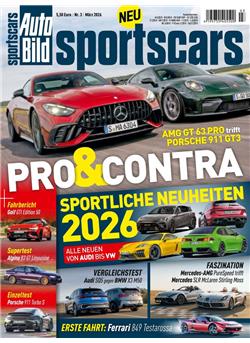 Auto Bild sportscars Cover