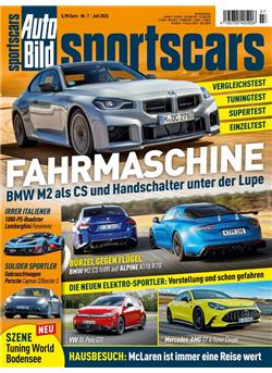Auto Bild sportscars Cover