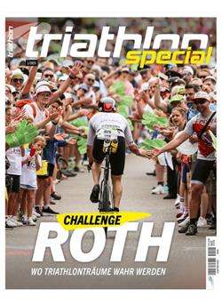 Triathlon Special Challenge Roth 2025 Sonderheft Cover