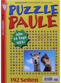 Puzzle Paule Cover