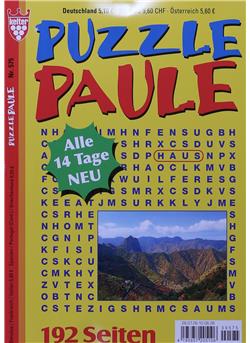 Puzzle Paule Cover
