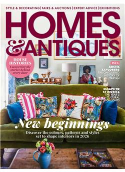 Homes & Antiques Cover