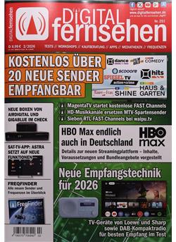 Digital Fernsehen Cover