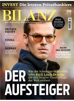 BILANZ CH only Print Cover