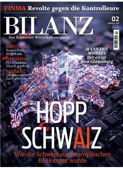BILANZ CH only Print Cover