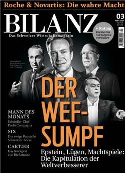BILANZ CH only Print Cover