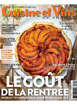Cuisine et vins de France E-Paper Cover