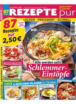 REZEPTE pur Cover