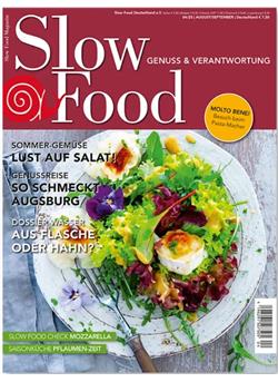 Slow Food Magazin Cover