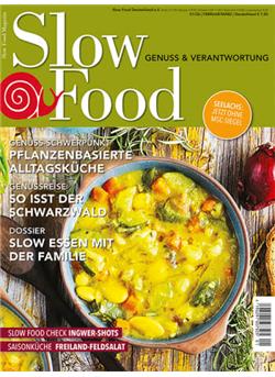 Slow Food Magazin Cover