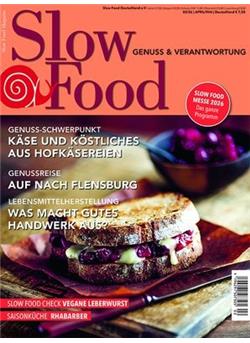 Slow Food Magazin Cover