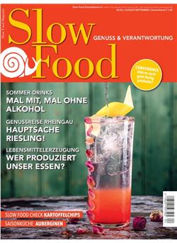 Slow Food Magazin Cover