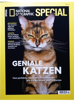 National Geographic Special Geniale Katzen Sonderheft Cover