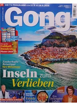 Gong mit Digital Extra Cover